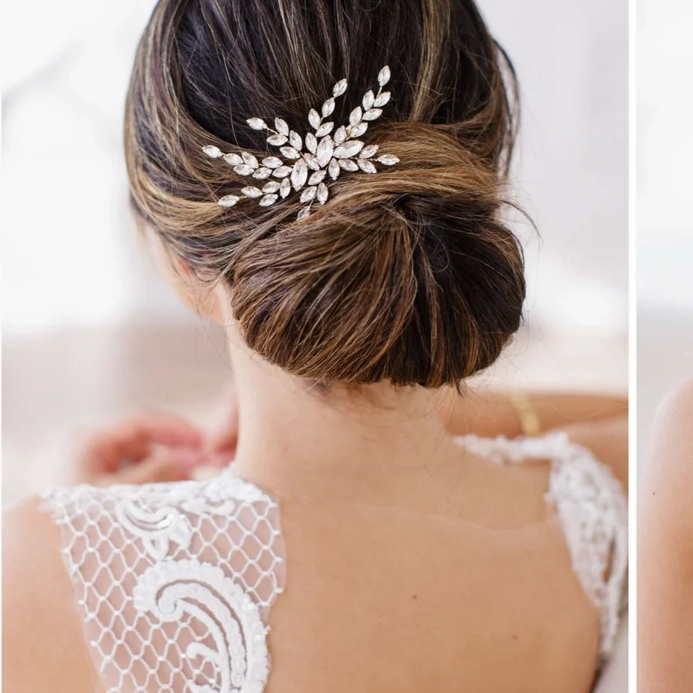 Brides & Hairpins isadora Crystal hair clip NWT